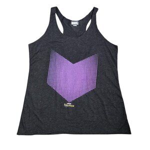 NWOT | Marvel Hawkeye Graphic Racerback Tank Top | Charcoal | Size XL